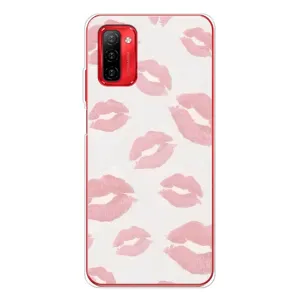 Чохол з розовим принтом для Ulefone Note 12P (Рожеві губи)