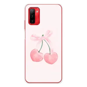 Чохол з розовим принтом для Ulefone Note 12P (Рожеві вишні)