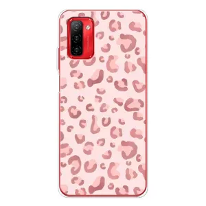 Чохол з розовим принтом для Ulefone Note 12P (Рожевий леопард)