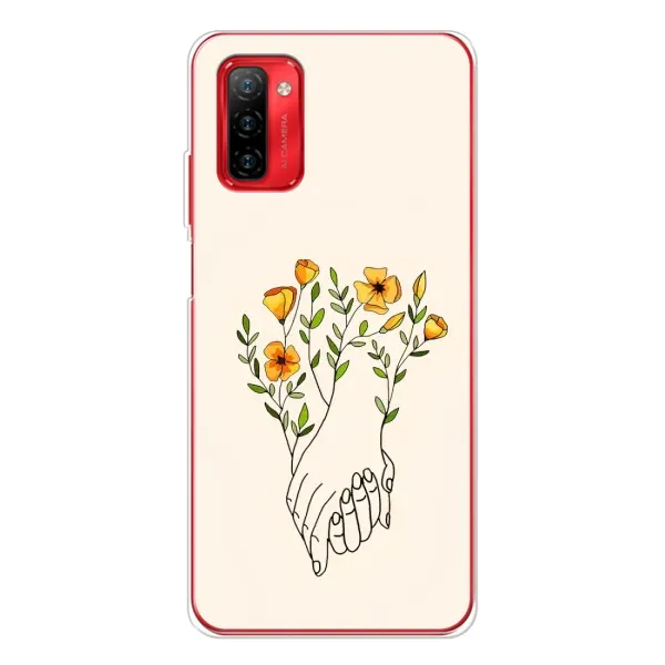 Чехол с принтом «Руки любви» для Ulefone Note 12P