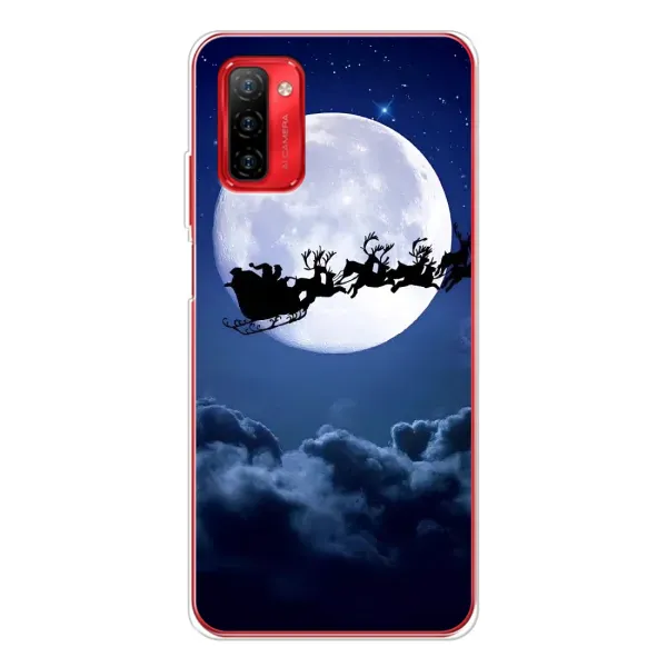 Чехол с принтом «Санта - луна» для Ulefone Note 12P