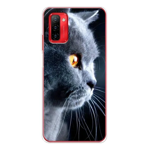 Чехол с принтом «Серый Кот» для Ulefone Note 12P Чехол с принтом «Серый Кот» для Ulefone Note 12P