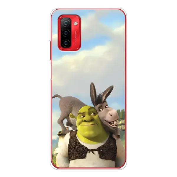Чехол с принтом «Шрек и Осел» для Ulefone Note 12P Чехол с принтом «Шрек и Осел» для Ulefone Note 12P