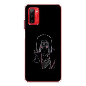 Чехлы на тему: Итачи Учиха для Ulefone Note 12P (AlphaPrint) (силуэт Итачи)