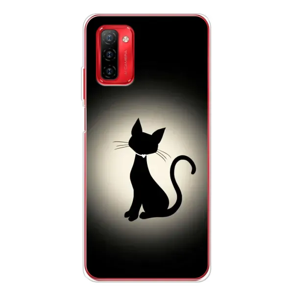 Чехол с принтом «Силуэт котика» для Ulefone Note 12P Чехол с принтом «Силуэт котика» для Ulefone Note 12P