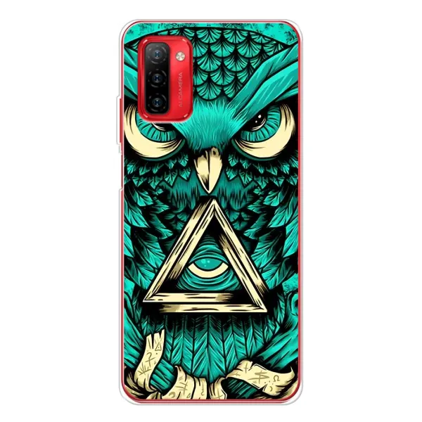 Чохол з принтом «Сова з оком» для Ulefone Note 12P