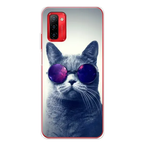 Чехол с принтом «Стильный кот» для Ulefone Note 12P Чехол с принтом «Стильный кот» для Ulefone Note 12P