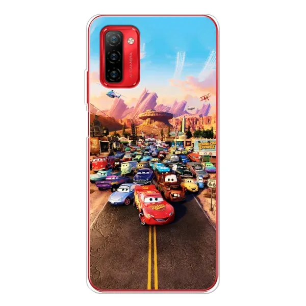 Чехол с принтом «Тачки на трассе» для Ulefone Note 12P Чехол с принтом «Тачки на трассе» для Ulefone Note 12P