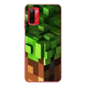 Чехол Майнкрафт на Ulefone Note 12P (AlphaPrint) Minecraft (текстура Майнкрафт)