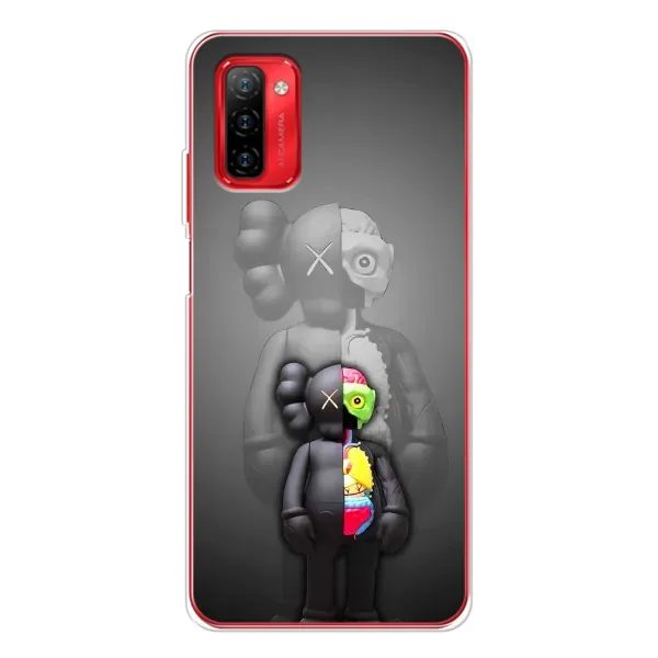 Чехол с принтом «Тело Bearbrick» для Ulefone Note 12P