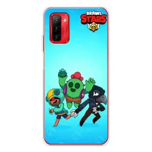 Чехлы Brawl Stars для Ulefone Note 12P (AlphaPrint) (Тріо героїв)