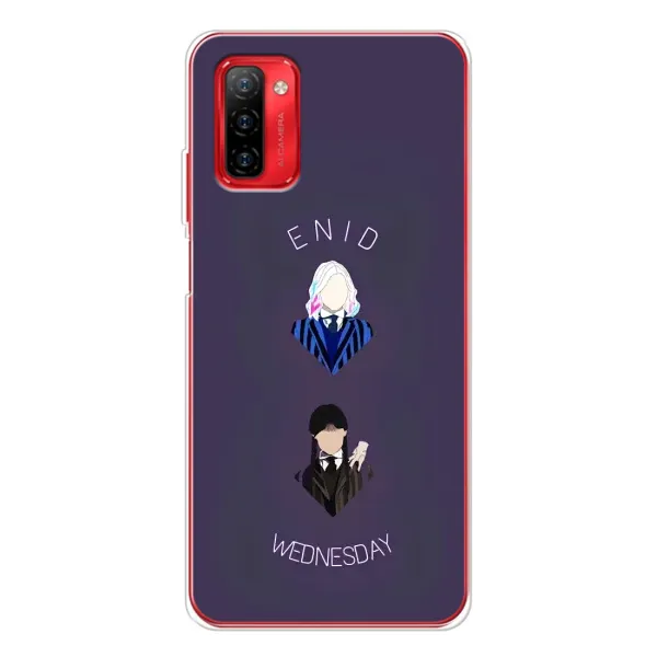 Чехол с принтом «Уэнздей и подруга» для Ulefone Note 12P