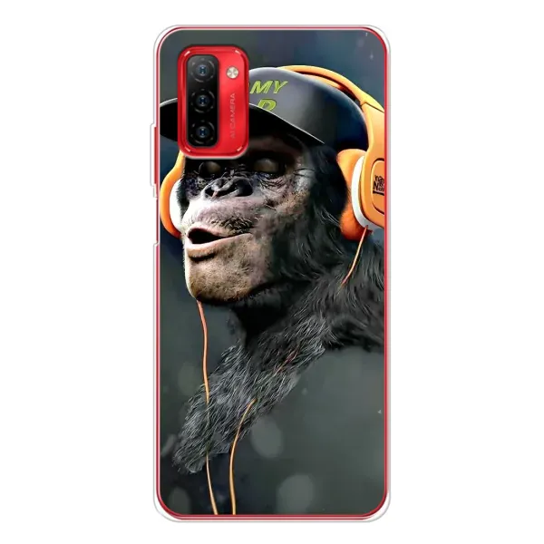 Чохол з принтом «В навушниках» для Ulefone Note 12P