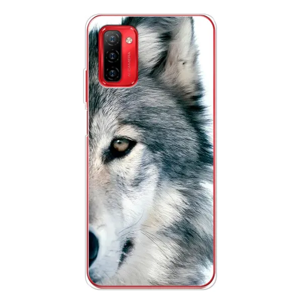 Чехол с принтом «Волк» для Ulefone Note 12P