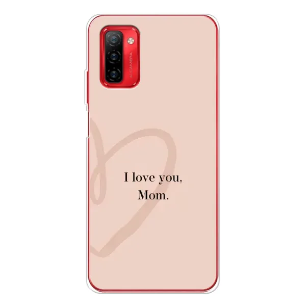 Чехол с принтом «Сердце маме» для Ulefone Note 12P