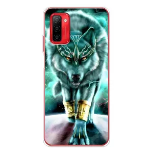 Захисні чохли для Нот 12П (AlphaPrint) (ХІТ продаж) ВОВК (Яскравий вовк)