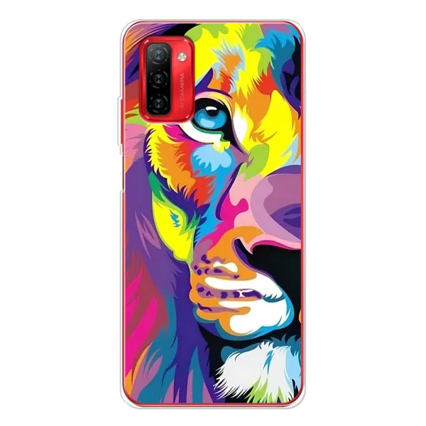 Чехол с принтом «Яркий Лев» для Ulefone Note 12P Чехол с принтом «Яркий Лев» для Ulefone Note 12P