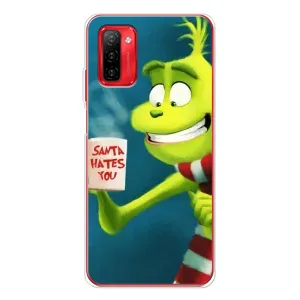 Різдвяні Чохли для Ulefone Note 12P (VPrint) (Зелений Грінч)