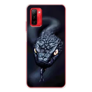 Чехол с принтом «Черная змея» для Ulefone Note 12P