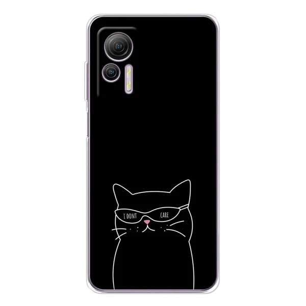 Чехол с принтом «Равнодушный кот» для Ulefone Note 14