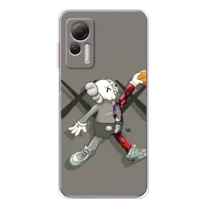 Чохли для Ulefone Note 14 - Bearbrick Louis Vuitton (PREMIUMPrint) (Беарбрік Джордан)
