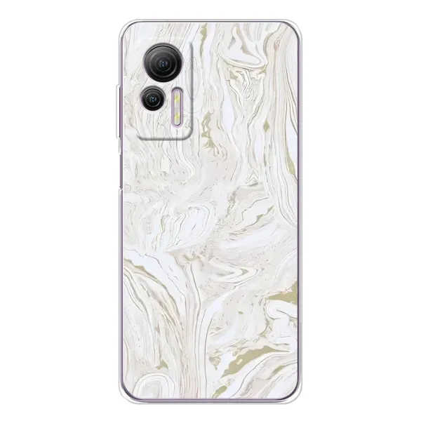 Чехол с принтом «Белый мрамор» для Ulefone Note 14