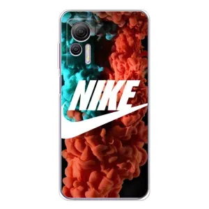 Чохол для Ulefone Note 14 - з принтом Найк (AlphaPrint) (Димчастий найк)