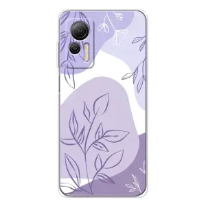 Чохол з принтом «Фіолетове листя абстракція» для Ulefone Note 14