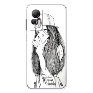 Чохол з друком для Ulefone Note 14 - (Мода) (AlphaPrint) (Фото дівчини)