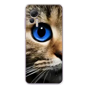 Чехлы с Котиками для Ulefone Note 14 (VPrint) (Глаз кота)