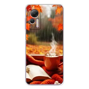 Чохол з унікальним дизайном 'Осінь з кавою' для Ulefone Note 14 (Кава і дощ)