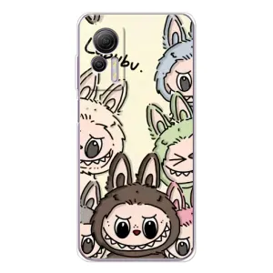 Чохол з Лабубу на Ulefone Note 14 (Золота мавпа Bored Ape)
