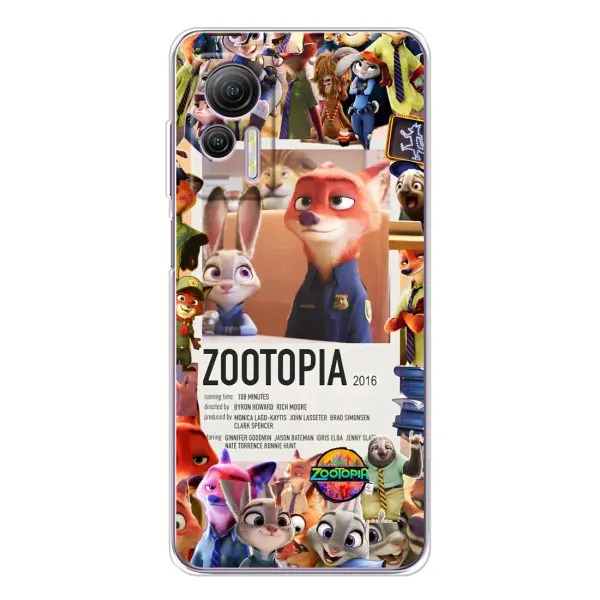 Чохол з принтом «Постер Зоотрополіс» для Ulefone Note 14