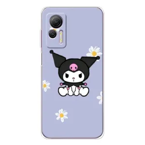 Чохол з кроликом Куромі на Ulefone Note 14 (Куромі в квітах)