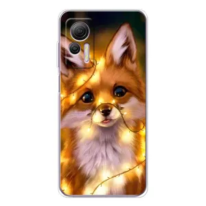 Чохли з картинкою Лисичка для Ulefone Note 14 (VPrint) (Лисичка в гірляндах)
