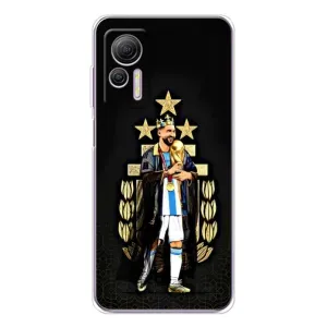 Чехлы для Ulefone Note 14 (Leo чемпион) (AlphaPrint) (Месси Король)