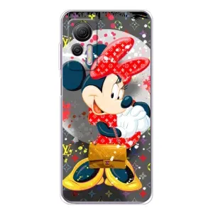 Чехол Disney Mouse Ulefone Note 14 (PREMIUMPrint) (Minni с бантиком)