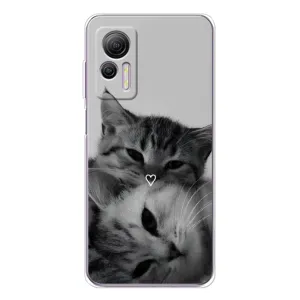 Чехол с рисунком кот на Ulefone Note 14 (Пара котов)