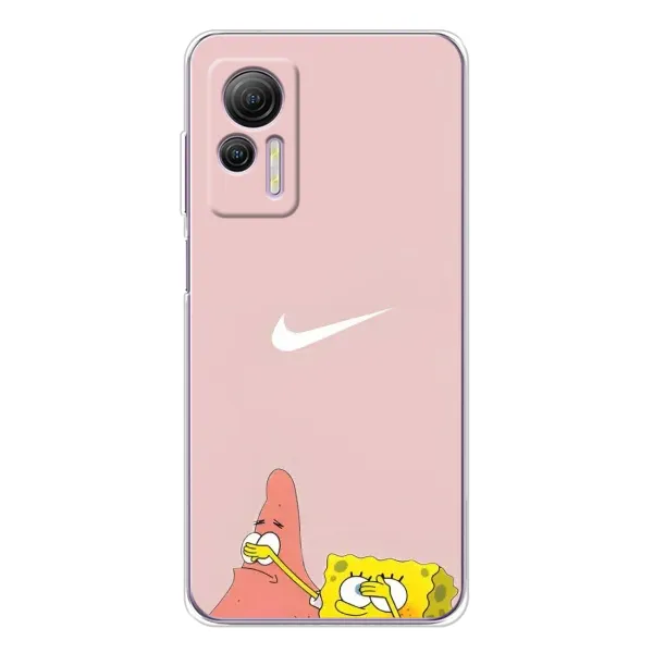 Чохол з принтом «Патрік і Губка» для Ulefone Note 14