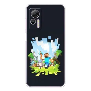 Чохол Майнкрафт на Ulefone Note 14 (AlphaPrint) Minecraft (персонажі Minecraft)