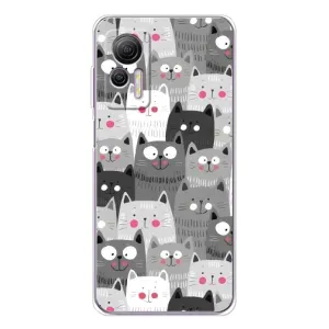 Чехлы с Котиками для Ulefone Note 14 (VPrint) (Рисованные котики)
