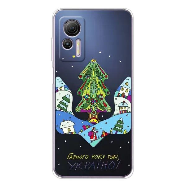 Чохол з принтом «Різдвяний герб» для Ulefone Note 14