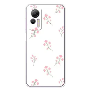 Чохол з розовим принтом для Ulefone Note 14 (Рожеві квіти)