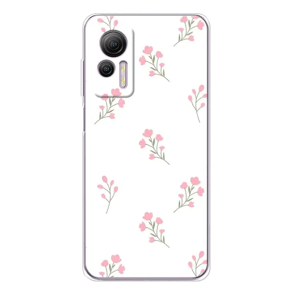 Чохол з принтом «Рожеві квіти» для Ulefone Note 14