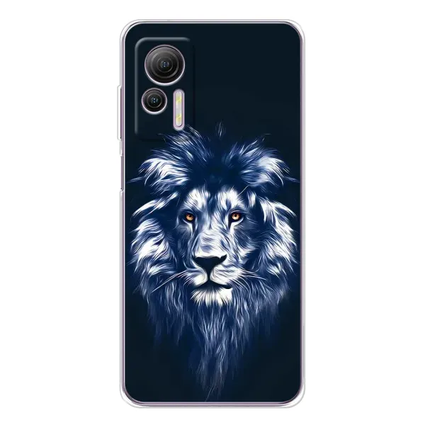 Чохол з принтом «Синій Лев» для Ulefone Note 14