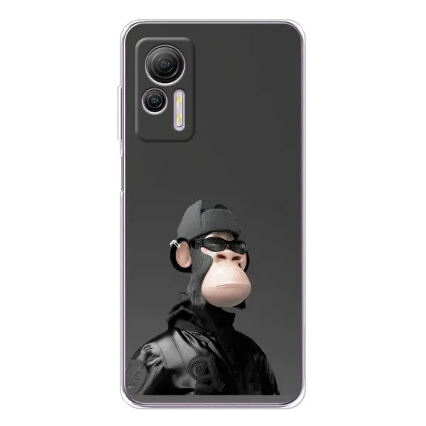 Чохол з принтом «стильна мавпа NFT» для Ulefone Note 14