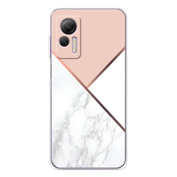 Чехол с принтом «Тройной мрамор» для Ulefone Note 14
