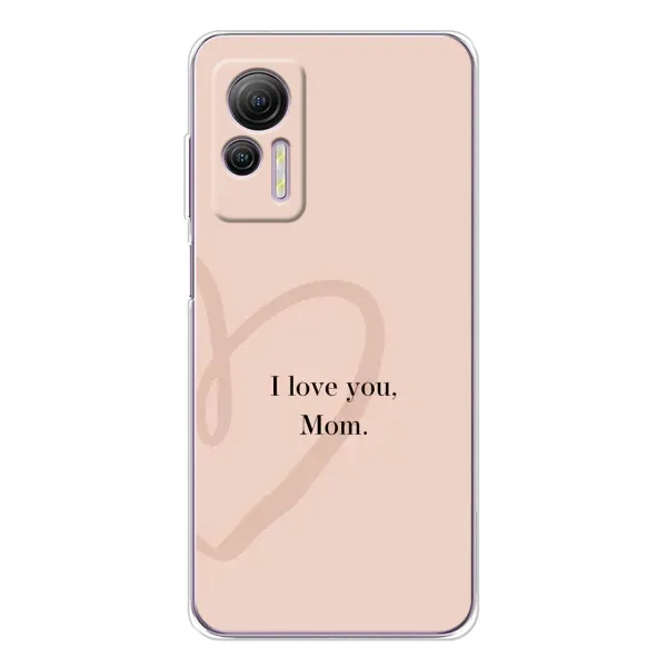 Чохол з принтом «Серце мамі» для Ulefone Note 14