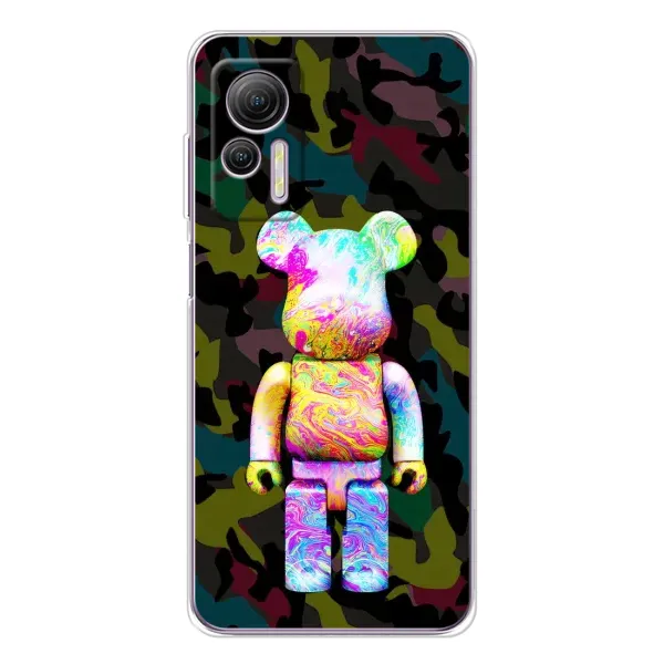 Чохол з принтом «Яскравий Bearbrick» для Ulefone Note 14