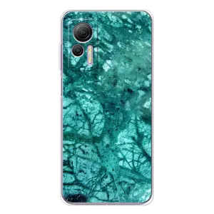Мраморний чехол на Ulefone Note 14 (VPrint) (Зелений мрамор)